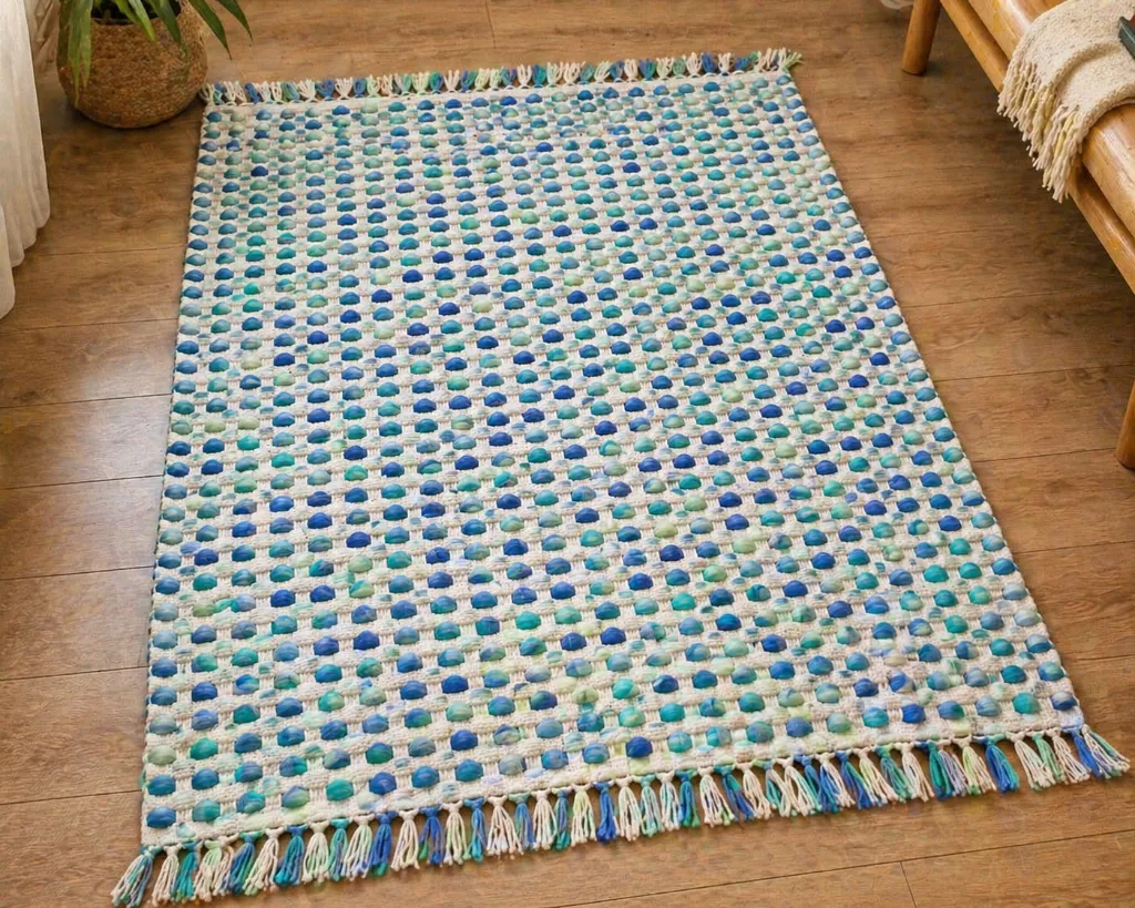 Handwoven Cotton Rug