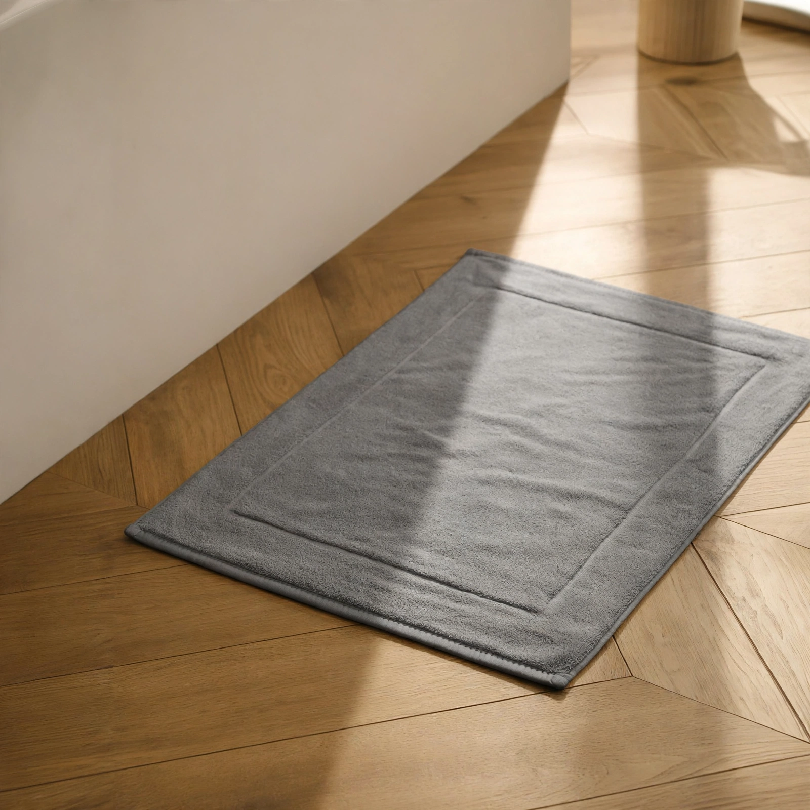 Gray Bath Mat