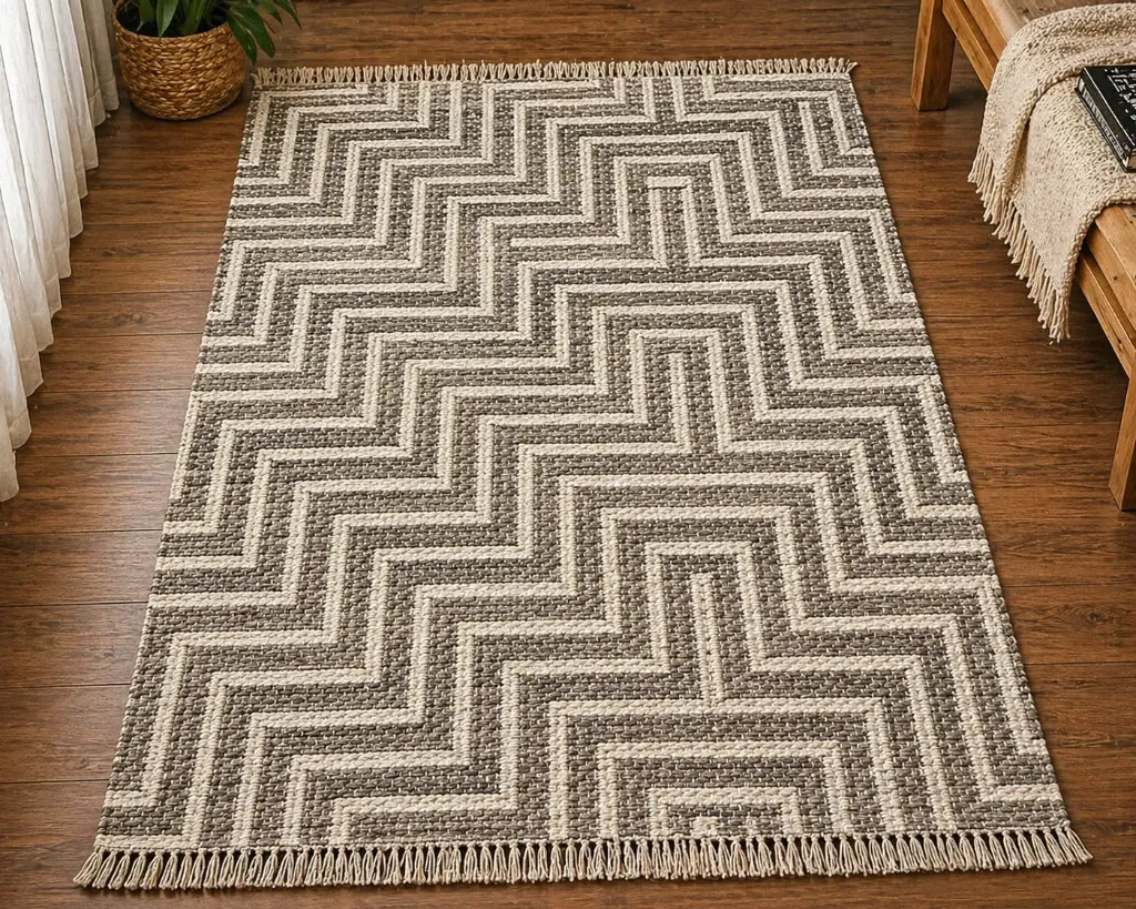 Handwoven Cotton Rug