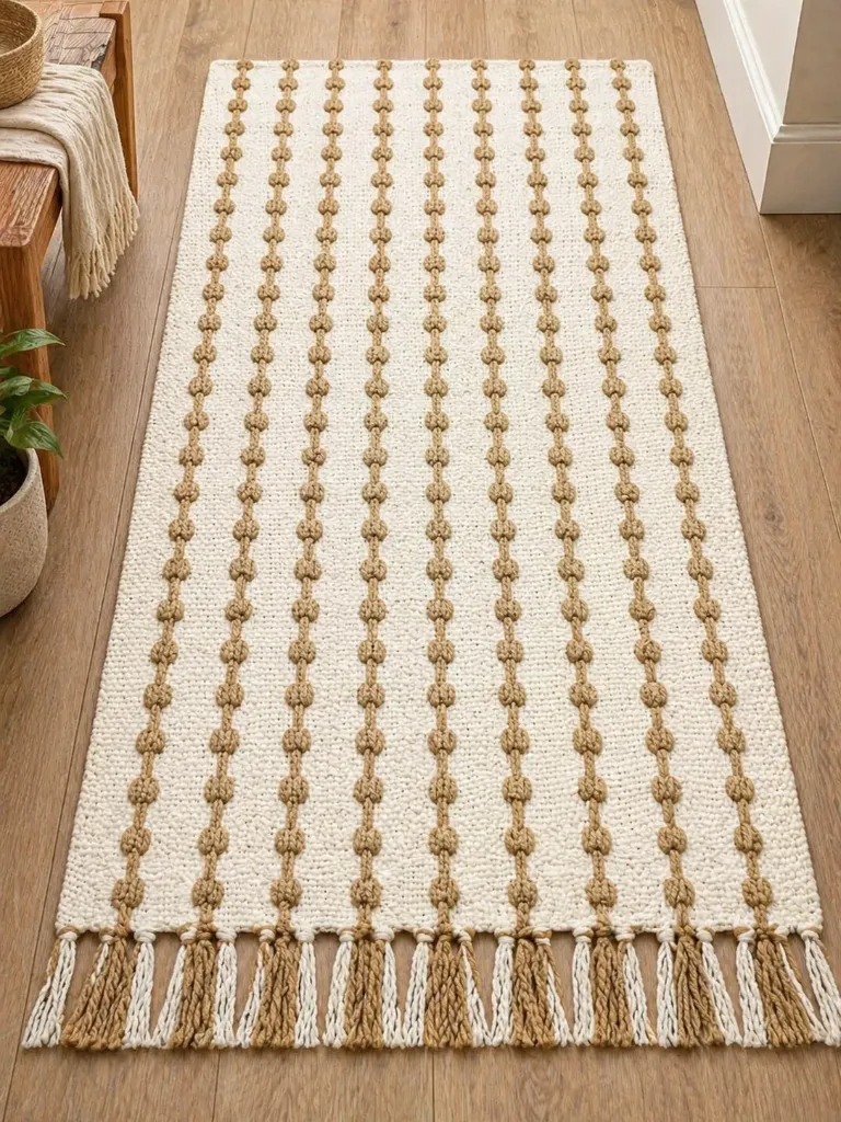 Handwoven Cotton Rug