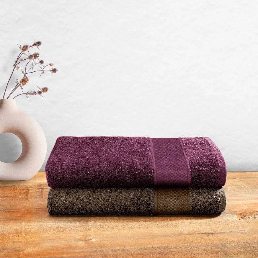Wakefit Large Bath Towel Set of 2